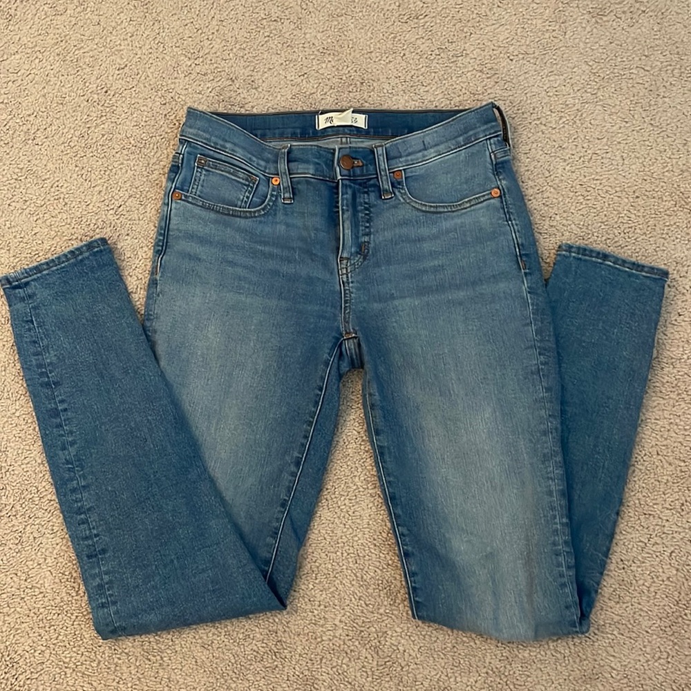 Madewell 8” skinny